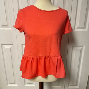 Banana Republic Coral Casual Casual Top Size s